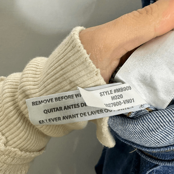 MADEWELL 10" High Rise Skinny Jean womens Bradshaw Wash medium blue MB909 29 - Picture 9 of 9